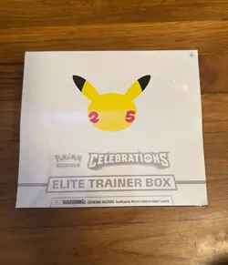 Pokemon TCG: 25th Anniversary Celebrations Elite Trainer Box (2021) 820650809439 - Image 1