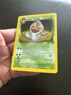 Dark Arbok 2/82 Team Rocket Holo Pokemon 2000 Vintage LP 💎 - Image 5