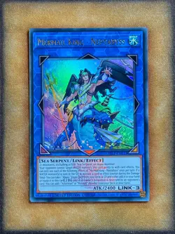 Yugioh Mermail King - Neptabyss 25LP-EN013 Emblazoned Ultra Rare NM - Image 1