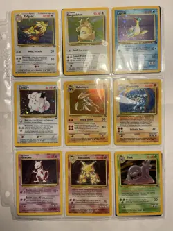 Set of Various Holo Foil Pokemon TCG Cards - Image 1