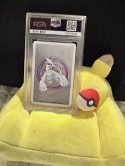 2000 POKEMON SILVER VERSION PLAYING CARDS ACE OF SPADES #249 LUGIA PSA 10 - Image 4