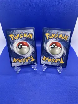 Energy Search & Mysterious Fossil Vintage 1st Edition Trainer Cards Pokemon NM - Image 4
