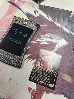 Aerith Gainsborough MTG Final Fantasy RC Promo Card Near Mint Condition - Image 1