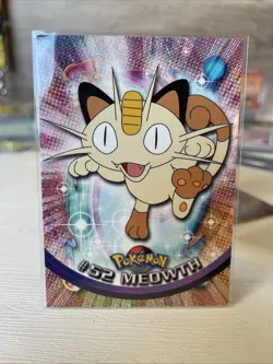 Pokemon 52 Meowth Topps Trading Card Pokemon Trading Card TCG 1999 - Image 1