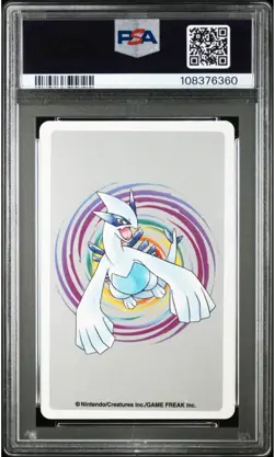 2000 POKEMON SILVER VERSION PLAYING CARDS JOKER #025B PIKACHU PSA 10 - Image 4