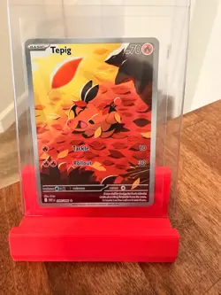Tepig 096/086 White Flare English Pokemon Scarlet & Violet Card Pokemon TCG - Image 1