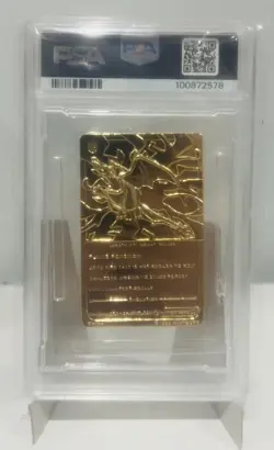 1999 Burger King Pokemon Charizard Gold Card - Image 2