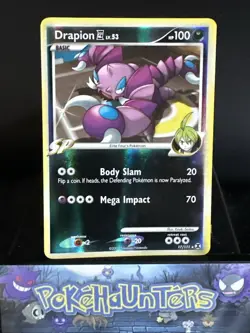Pokemon Card Drapion 17/111 Rising Rivals Reverse Holo Rare NM - Image 1
