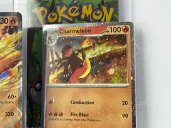 Charizard ex Super Premium Collection 3 Card Promo Set 151 004 005 - Image 3