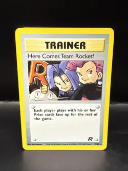 Pokemon Card TCG Here Comes Team Rocket! 15/82 Holo Rare 2000 WOTC Vintage - Image 1