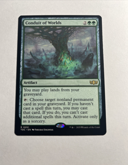 Conduit of Worlds - Commander: Tarkir: Dragonstorm MTG Plus Bonus Card!!! - Image 1