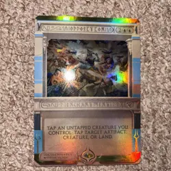 MTG FOIL Opposition - Masterpiece Series: Amonkhet Invocations Card # 35 - Image 1