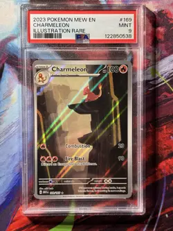 Charmeleon 169/165 Scarlet Violet 2023 IR Pokemon Card TCG Psa 9 - Image 1