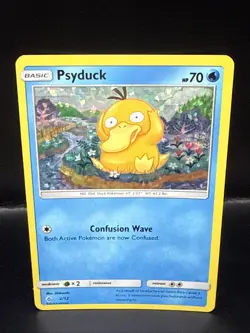 Pokemon Psyduck 2/12 McDonalds 2018 Holo Promo Pokemon Card - Image 1