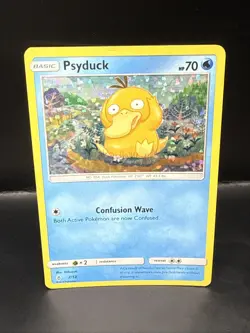 Pokemon Psyduck 2/12 McDonalds 2018 Holo Promo Pokemon Card A - Image 1