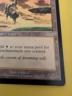 Serra's Sanctum. Magic the Gathering Card. Urza's Saga. Rare. Legendary Land - Image 5