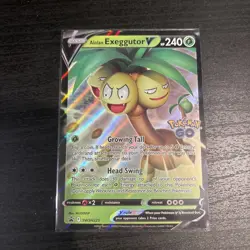 Alolan Exeggutor V SWSH225 SWSH: Sword & Shield Promo Cards Holo - Image 1