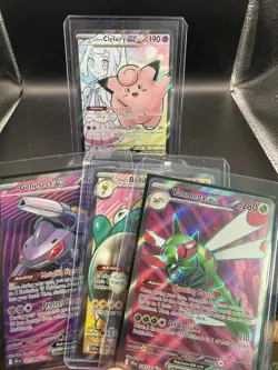 Lillie's Clefairy ex 173/159 Journey Together Full Art Pokemon + 3 Full Arts - Image 1