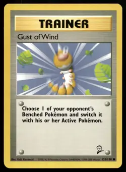 GUST OF WIND 120/130 COMMON BASE SET 2 POKEMON - Image 1