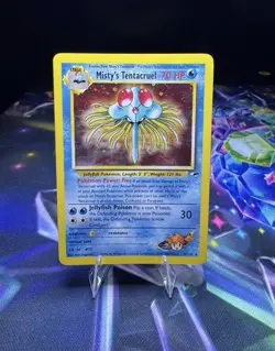 Misty’s Tentacruel 10/132 - 2000 Pokemon Gym Heroes - Rare Holo - Image 1