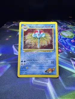 Misty’s Tentacruel 10/132 - 2000 Pokemon Gym Heroes - Rare Holo - Image 2