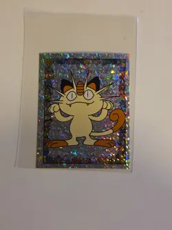 POKEMON MERLIN (1999) SERIES 1 MEOWTH HOLO #S11 - Image 1
