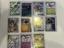 Pokemon Great Tusk Box Promos And Paldean Fates Lot Of 11 - Image 1