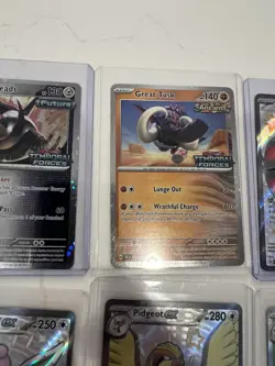 Pokemon Great Tusk Box Promos And Paldean Fates Lot Of 11 - Image 3