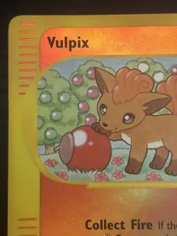 2002 Pokemon TCG Aquapolis Vulpix 116/147 E-Series Reverse Holo NM - Image 2