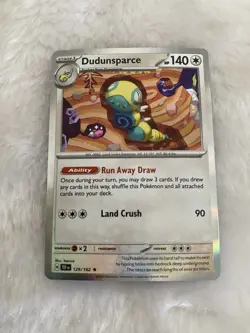 Dudunsparce 129/162 Sv05: Temporal Forces - Holo Rare - NM - Pokemon TCG - Image 3