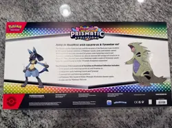 Pokemon TCG Prismatic Evolutions Lucario ex & Tyranitar ex Premium Collection - Image 2
