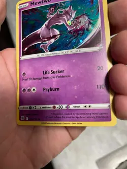 Pokemon TCG 056/172 Mewtwo Cosmos Holo Promo Brilliant Stars Extreme Bleed NM/M - Image 1