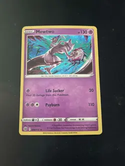 Pokemon TCG 056/172 Mewtwo Cosmos Holo Promo Brilliant Stars Extreme Bleed NM/M - Image 2