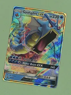 NM-MT Gyarados GX - SM212 - Hidden Fates - Holo - Black Star Promo - Pokemon TCG - Image 1