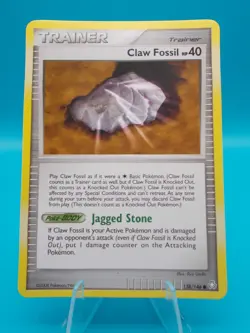 Claw Fossil 138/146 Legends Awakened Pokemon TCG Regular Lightly Played - Image 1