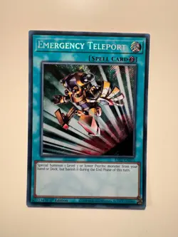 Yu-Gi-Oh! • Emergency Teleport • RA02-EN053 • Secret Rare (1Ed) • ENG • MINT - Image 1