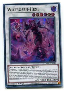 Yu-Gi-Oh! Wutrosen Hexe Ultra Rare DOOD-DE040 - Image 1