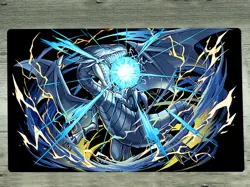 YGOmat OCG Playmat Blue-Eyes White Dragon TCG CCG Trading Card Game Play Mat - Image 1