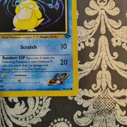 1st Edition Sabrina’s Psyduck 99/132 Gym Challenge NM Vintage Pokemon Card - Image 4