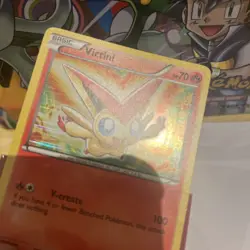 Pokemon Card Victini Noble Victories Rare 15/101 Near Mint Holographic. - Image 3