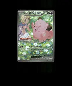 Fan-ART READ DESCRIPTION BELOW HOLO Clefairy Card Clefairy Pokemon Card p2 - Image 1