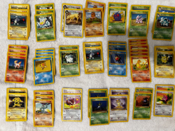 1st Edition Vintage Old Pokemon Cards plus some new ones, books too - Image 5
