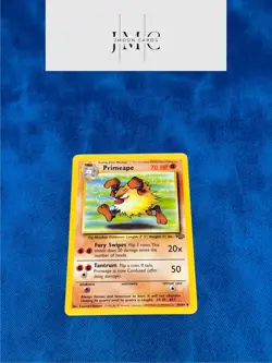 Unlimited Jungle Primeape 43/64 Pokemon Card WOTC Vintage Near Mint - Image 1