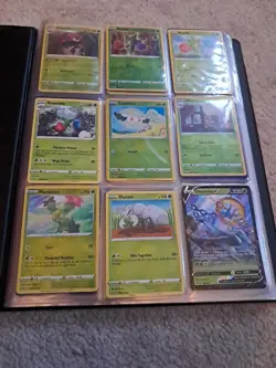 Pokemon Card Binder Sword And Shield Partial Collection - Image 1