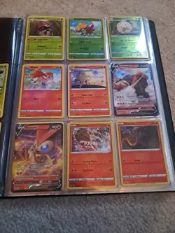 Pokemon Card Binder Sword And Shield Partial Collection - Image 3