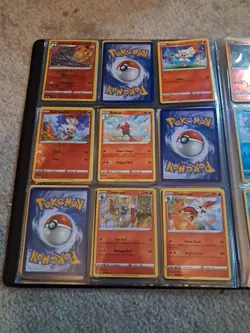 Pokemon Card Binder Sword And Shield Partial Collection - Image 4