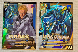 Gundam ARSENAL BASE Card IO FLEMING ATLAS GUNDAM BANDAI JAPAN UT03-038.004 - Image 1