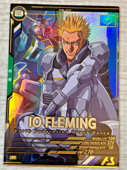 Gundam ARSENAL BASE Card IO FLEMING ATLAS GUNDAM BANDAI JAPAN UT03-038.004 - Image 3