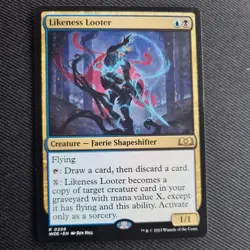 MTG Likeness Looter, Wilds of Eldraine NM +free cards - Image 1