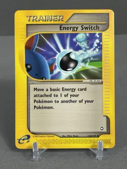 ENERGY SWITCH - 120/147 - Aquapolis - Trainer - Pokemon Card - NM/LP - Image 1